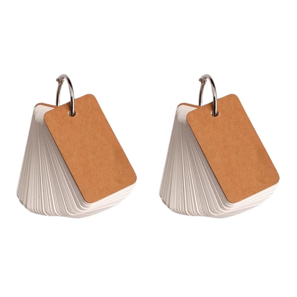 Flashcard thẻ học từ vựng trắng thẻ học từ vựng 50 tờ 4x7cm hỗ trợ làm giấy ghi chú | BigBuy360 - bigbuy360.vn
