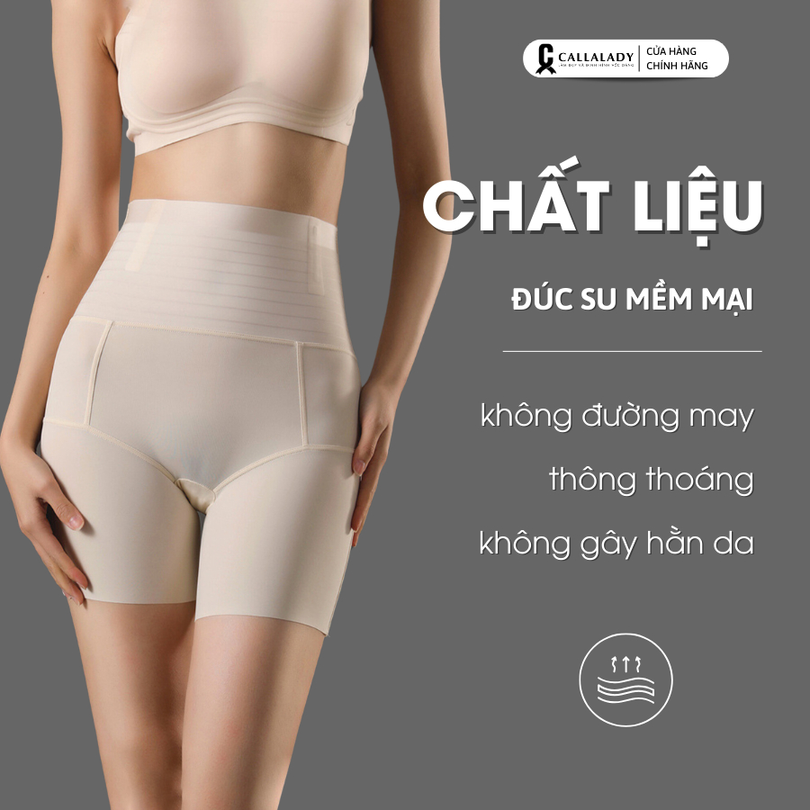 Quần gen nịt bụng định hình eo Callalady thon gọn mẹ bầu sau sinh chất liệu đúc su nâng mông siết eo dáng đùi 14