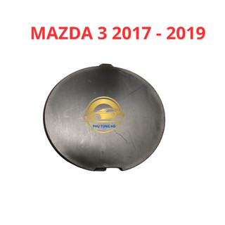 Nắp đậy, nắp chụp móc kéo xe cản trước mazda 3 đời 2014 - 2016 và đời 2017 - 2019