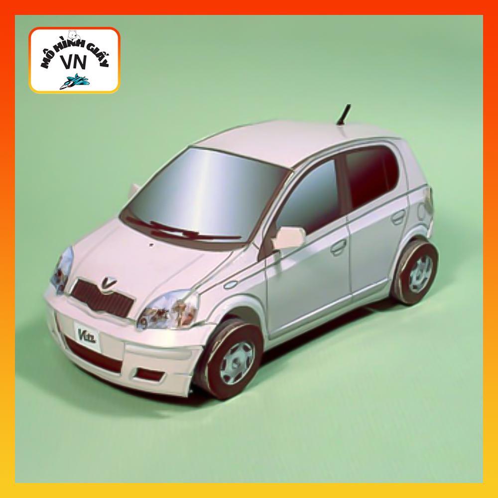 Mô Hình Giấy Lắp Ráp Toyota Vitz (simple version) - MohinhgiayVN ...