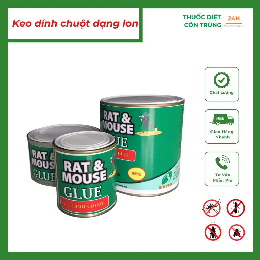 Keo dính chuột dạng lon | Shopee Việt Nam