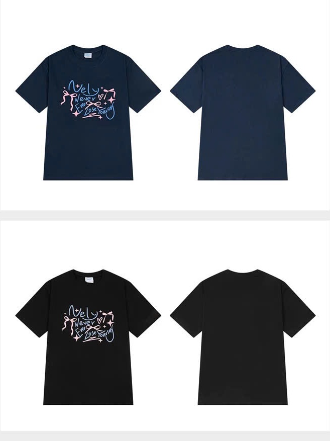 Ảnh Áo phông in chữ Nely Club Never Ever Lose Yourself BIGSIZE (55kg đến 95kg) - 25NAP04 - [BU Bigsize Young] 2