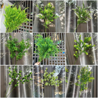 Cành lá cỏ điểm cao 75cm cao cấp các mẫu tuyển chọn- Cây hoa giả