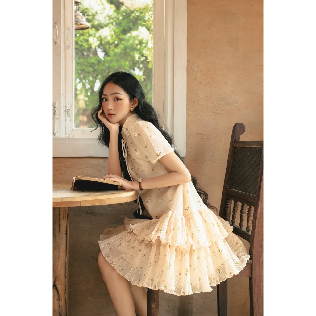 Ảnh OLV - Đầm kiểu suông hoa Sierra Fleur Dress 4