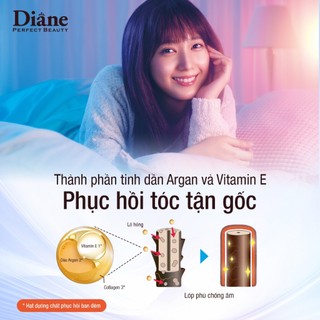 Dầu xả phục hồi chuyên sâu tóc hư tổn và ngăn ngừa lão hóa Moist Diane Extra Night Repair 450ml