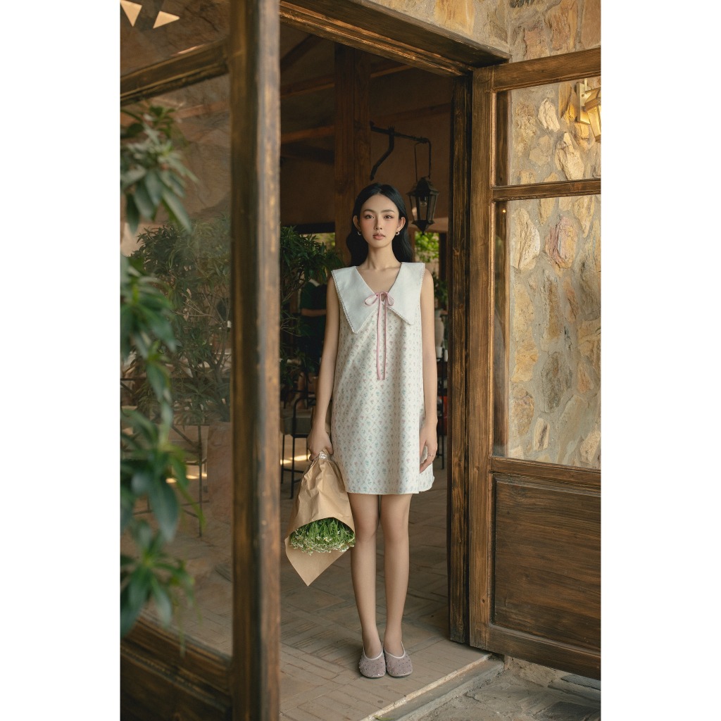 Ảnh OLV - Đầm kiểu suông hoa Apolline Fleur Dress 1