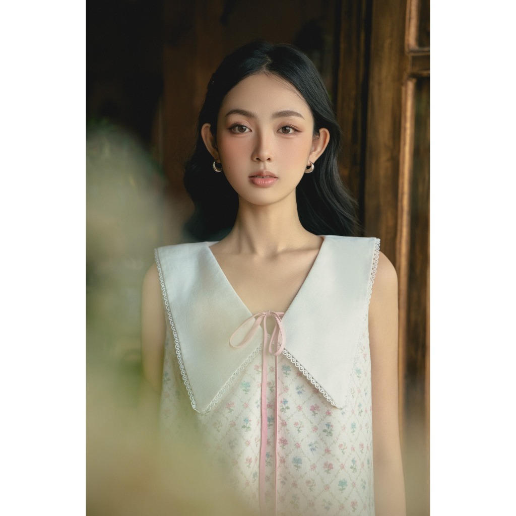 Ảnh OLV - Đầm kiểu suông hoa Apolline Fleur Dress 3