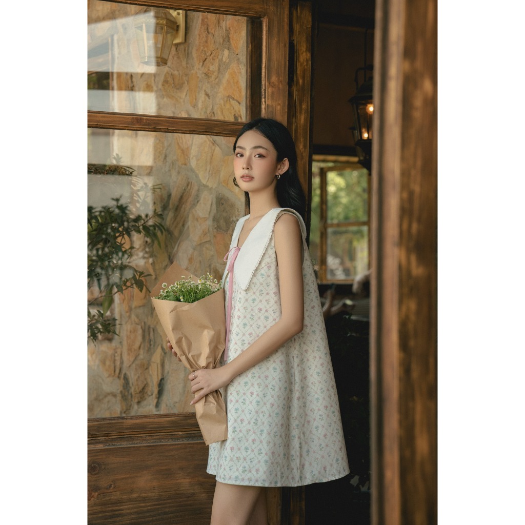 Ảnh OLV - Đầm kiểu suông hoa Apolline Fleur Dress 2