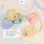 Nến Thơm Mini Cốc Thạch Cao, Màu Pastel Xinh Xắn, Nến Thơm Màu Kẹo Ngọt, Tặng Quà, Sinh Nhật, Sự Kiện