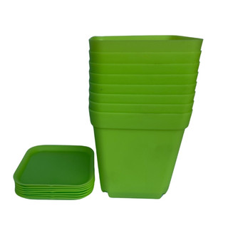 Combo 5 Chậu Nhựa Trồng Sen Đá Phương Nam, Trồng Tiểu Cảnh Mini, 7x8cm - Nhiều Màu