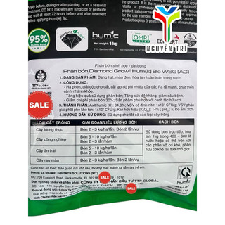 Phân Bón Humi[K] Bio nhập Mỹ Kích Rễ, Bio Đâm Rễ Mạnh, Đẩy Đọt Nhanh, Phục Hồi Cây Trồng 1kg
