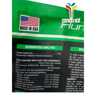 Phân Bón Humi[K] Bio nhập Mỹ Kích Rễ, Bio Đâm Rễ Mạnh, Đẩy Đọt Nhanh, Phục Hồi Cây Trồng 1kg