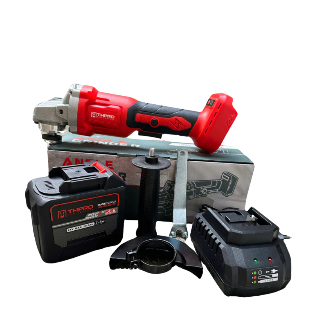 Máy Mài Pin THPRO Mod 7719 Có Chống Sốc Đá 3 Tốc Chỉnh Nhanh Chậm Động Cơ Không Chổi Than Sử Dụng Chân Pin Phổ Thông 4Cm