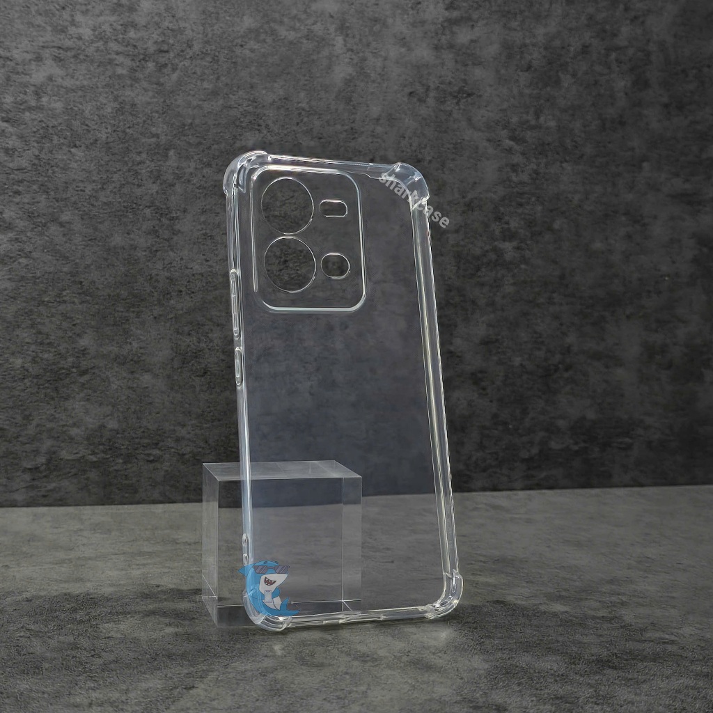 Ốp lưng Vivo V25E / V25 dẻo trong suốt silicon cao cấp loại dày chống sốc chống va đập có gờ bảo vệ bốn góc