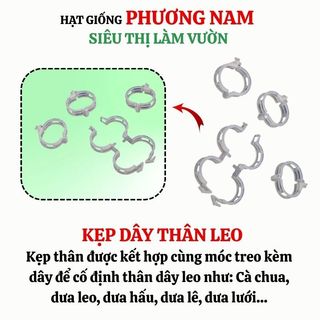 Set 20 Kẹp Cố Định Cành Cây Phương Nam, Dây Leo, Tái Sử Dụng, Dụng Cụ Làm Vườn