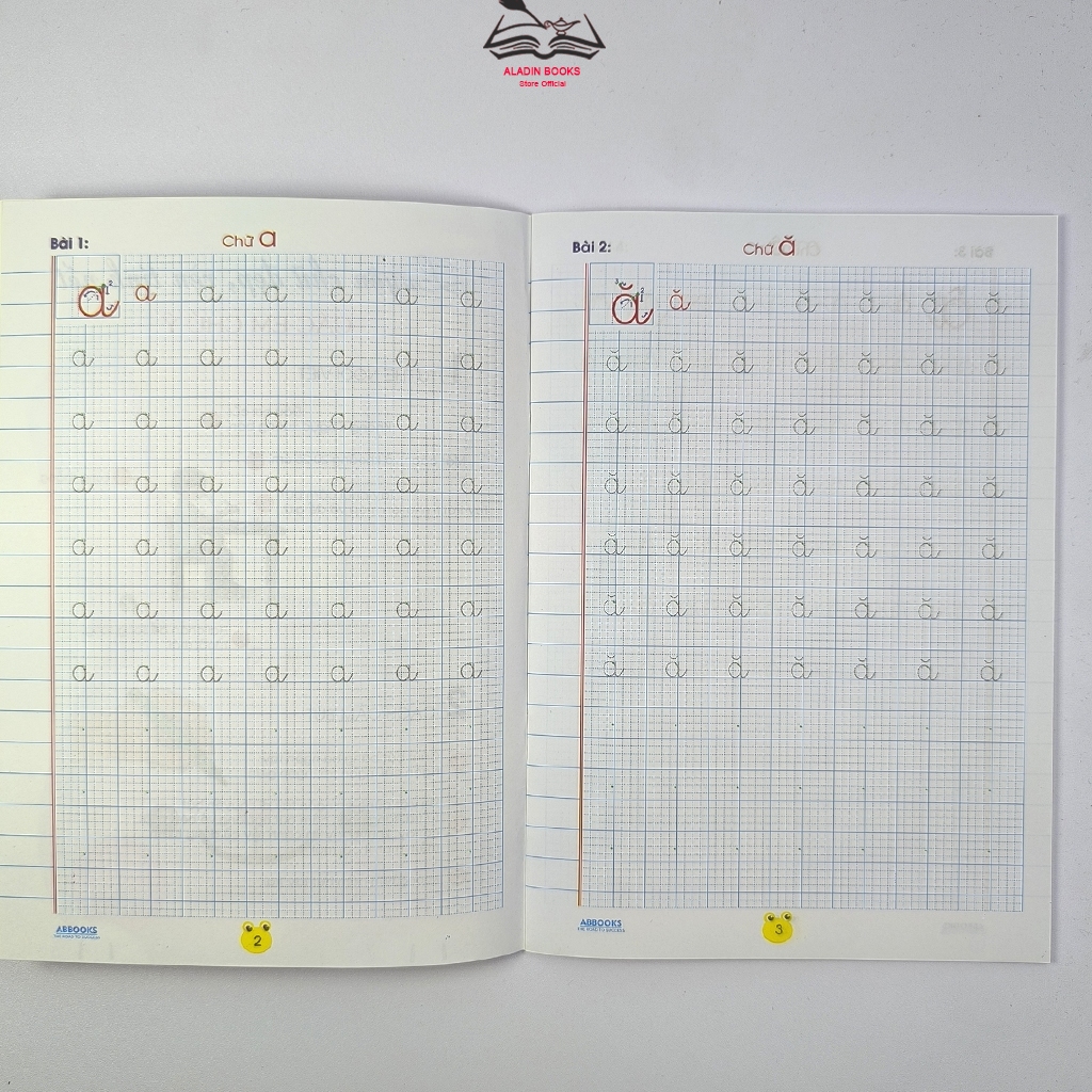 Sách- Vở ô Ly Tập Tô Chữ -Chữ Cái Viết Thường Chữ Viết Hoa Chữ Số -Dành Cho Bé Chuẩn Bị Vào Lớp 1