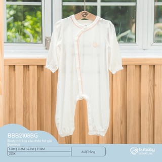 BBB2108BG Body dài tay cài chéo bé gái Bambus