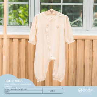 BBB2108BG Body dài tay cài chéo bé gái Bambus