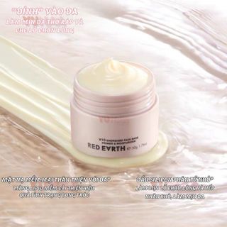 [Y312] Kem Lót RED EARTH V10 Energised Face Base - 50g, 15g - Trang Điểm Dưỡng Ẩm Làm Mềm Da - Che Phủ Lỗ Chân Lông