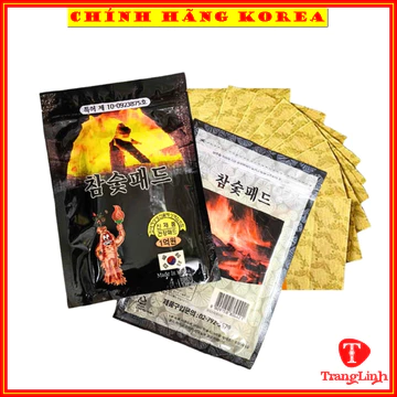 Cao dán hồng sâm hàn quốc Insam đen, túi 20 miếng - Miếng dán giảm đau, chăm sóc chấn thương - tranglinhkorea