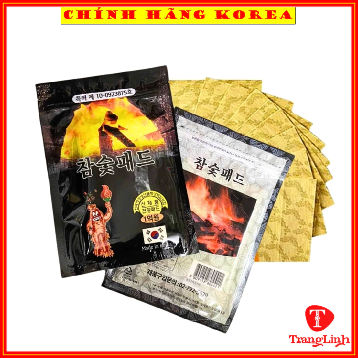 Cao dán hồng sâm hàn quốc Insam đen, túi 20 miếng - Miếng dán giảm đau, chăm sóc chấn thương - tranglinhkorea