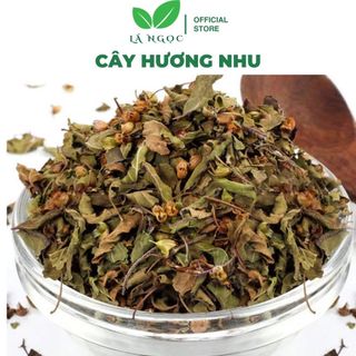 Cây Hương Nhu Khô Lá Ngọc Hỗ Trợ Thư Giãn, Thanh Lọc Cơ Thể, Gói 500g