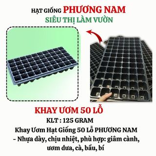Khay Ươm Hạt Giống Phương Nam 32,50,105,200 Ô,Dày Dặn,Chịu Nhiệt Tốt, Tiện Dụng