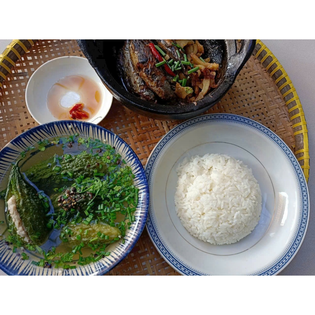 10kg - Gạo Hàm Châu cũ - nở nhiều, xốp, tơi cơm, dùng chiên cơm gà xối mỡ