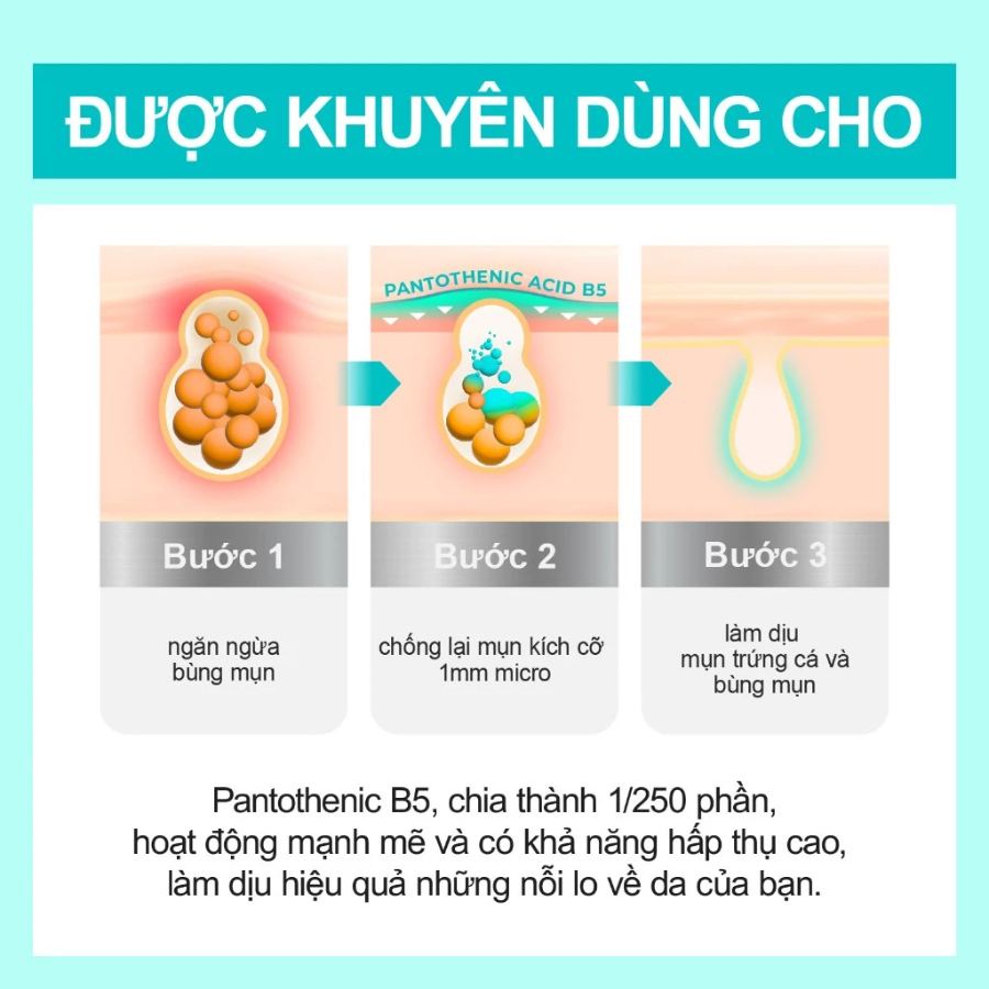 Ảnh Serum Làm Dịu Da Hoạt Tính Numbuzin Pantothenic B5 Số 1 – Phục Hồi, Dưỡng Ẩm, Làm Mềm Da (50ml) 3