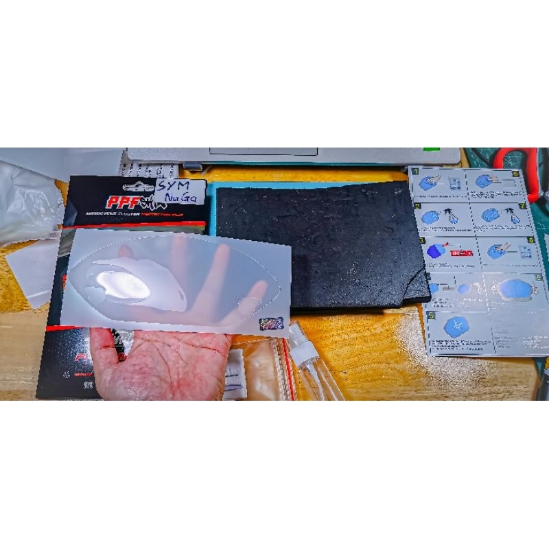PPF Sym naga , SYM MMBCU ,PPF dán bảo vệ mặt đồng hồ xe nhập khẩu