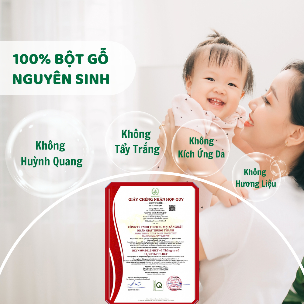 Thùng 9 gói Khăn giấy rút Nâu Silkwell 160 tờ 3 lớp dai mịn, giấy ăn gấu trúc 100% từ bột giấy tre tự nhiên