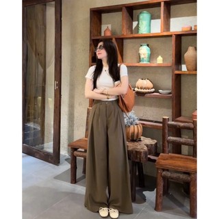 Quần ống rộng ly to chất xước nhật 247store quần đi làm đi học Quansuong390