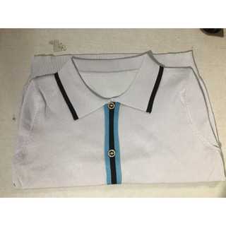 Áo Len Dệt Kim Cổ POLO Cho Nữ AL21