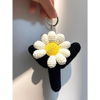 [TIEMNHABOSUA] MÓC KHOÁ LEN LIGHSTICK BIGBANG G-Dragon Daisy Ornament HANDMADE