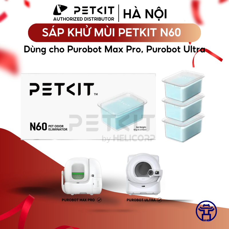 Ảnh Sáp Khử Mùi PETKIT N60 Dùng Cho Máy Dọn Phân Mèo PUROBOT ULTRA, PUROBOT MAX PRO 1