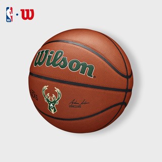 Wilson NBA Team Alliance BSKT Mil Bucks Bóng Rổ Size 7	WZ4029317XB7