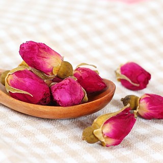 Nụ Hoa Hồng Sấy Khô Hỗ Trợ Thư Giãn, Thanh Lọc Cơ Thể, Làm Đẹp Da Thương Hiệu Lá Ngọc Gói 100g