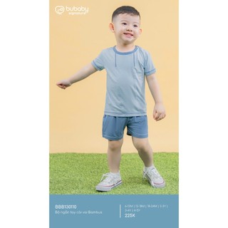 BBB130110 Bộ ngắn tay cài vai Bambus