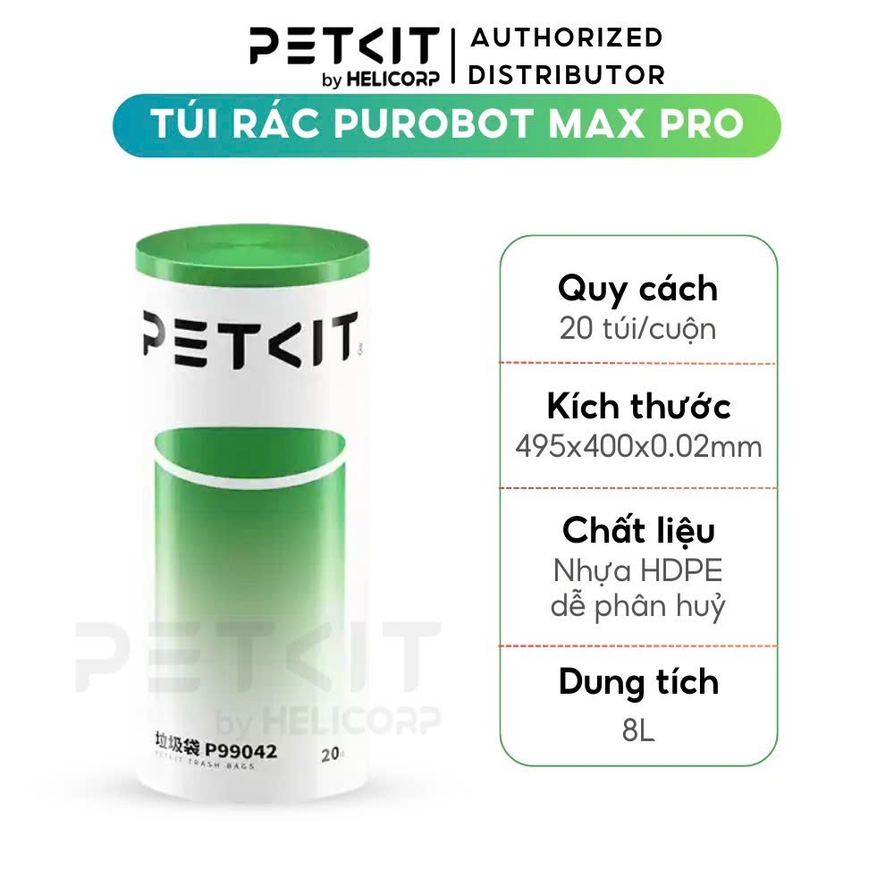 Ảnh Túi rác PETKIT dùng cho máy dọn phân mèo Purobot Max Pro 2