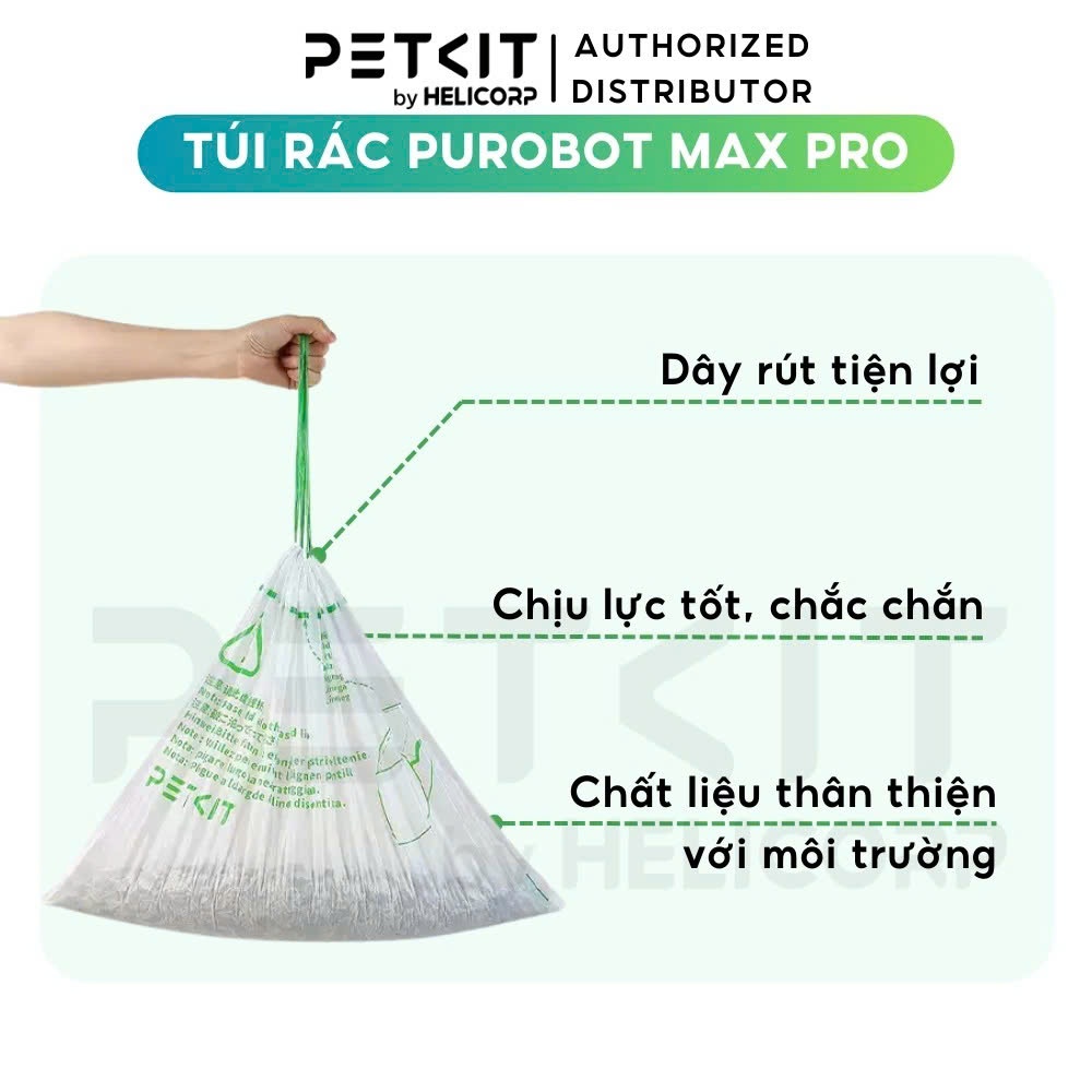 Ảnh Túi rác PETKIT dùng cho máy dọn phân mèo Purobot Max Pro 3