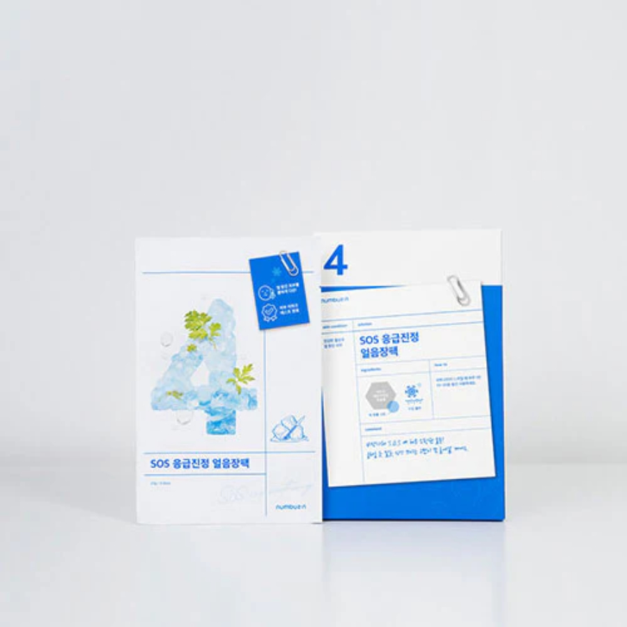 Ảnh Mặt Nạ Giấy Làm Dịu Da Numbuzin No.4 Icy Soothing Sheet Mask – Cấp Ẩm, Giảm Đỏ, Mát Lạnh Tức Thì 4