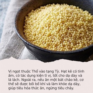 Hạt Kê Nếp Vàng Lựa Chọn Dinh Dưỡng Cho Sức Khỏe