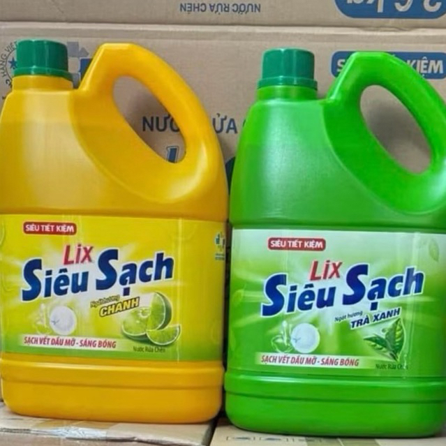 (1.4kg )Nước rửa chén Lix siêu sạch 1.4kg