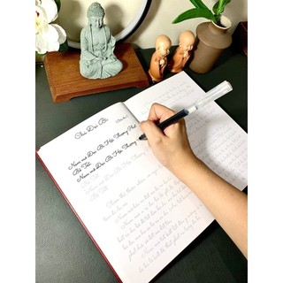 Sổ tay chép Kinh - Chú Đại Bi chữ mờ