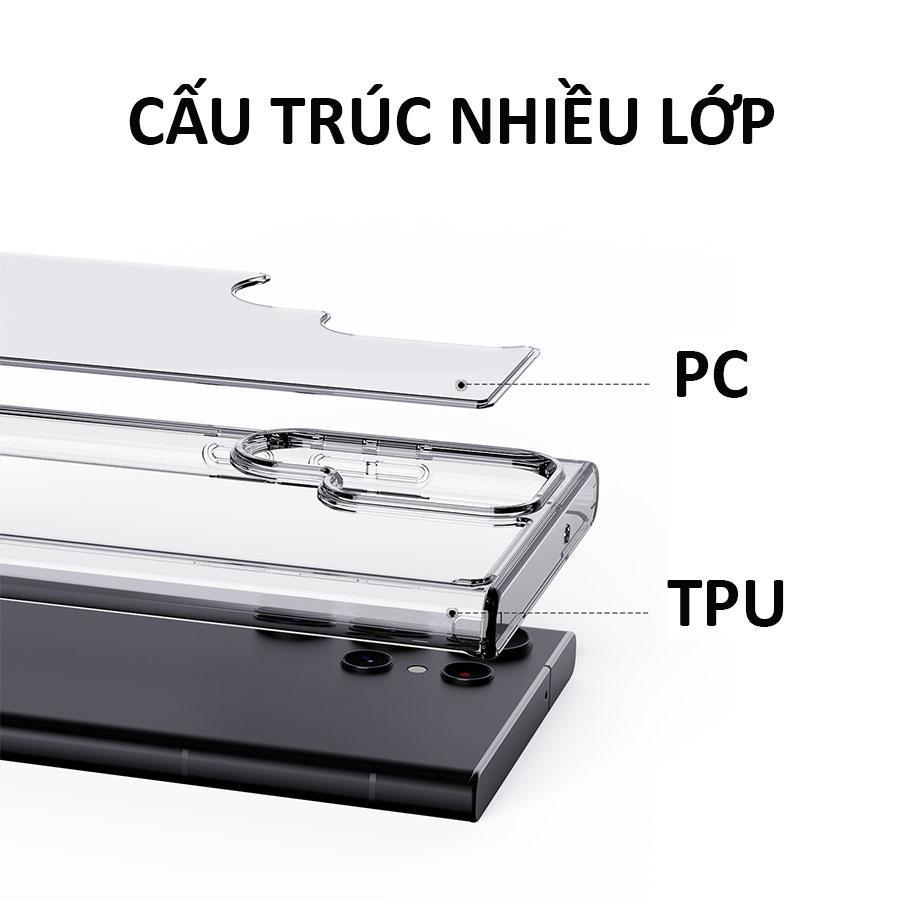 Ốp Likgus trong suốt chống ố vàng Samsung S26ultra S26plus S26 S23ultra S24ultra S22ultra Not20ultra