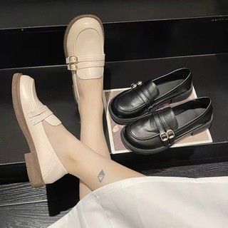 Giày búp bê nữ lolita đế 3 phân chất da mền phong cách hàn quốc Linhl Shop mã 18