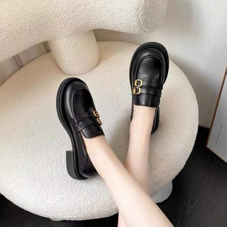 Giày búp bê nữ lolita đế 3 phân chất da mền phong cách hàn quốc Linhl Shop mã 18