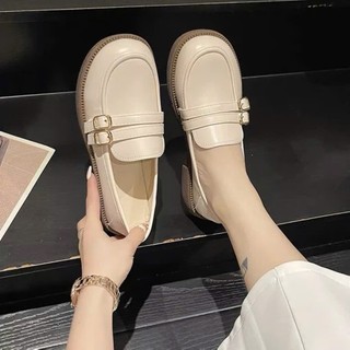 Giày búp bê nữ lolita đế 3 phân chất da mền phong cách hàn quốc Linhl Shop mã 18