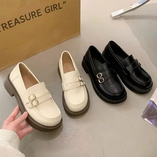 Giày búp bê nữ lolita đế 3 phân chất da mền phong cách hàn quốc Linhl Shop mã 18
