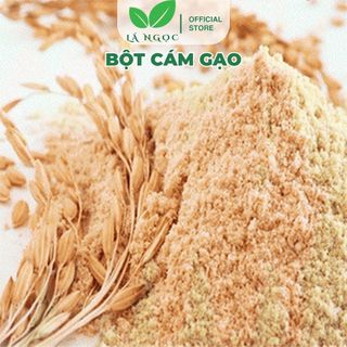 Bột Cám Gạo Lá Ngọc Hỗ Trợ Làm Sạch Da, Dưỡng Ẩm Và Tẩy Tế Bào Chết Tự Nhiên Gói 1kg